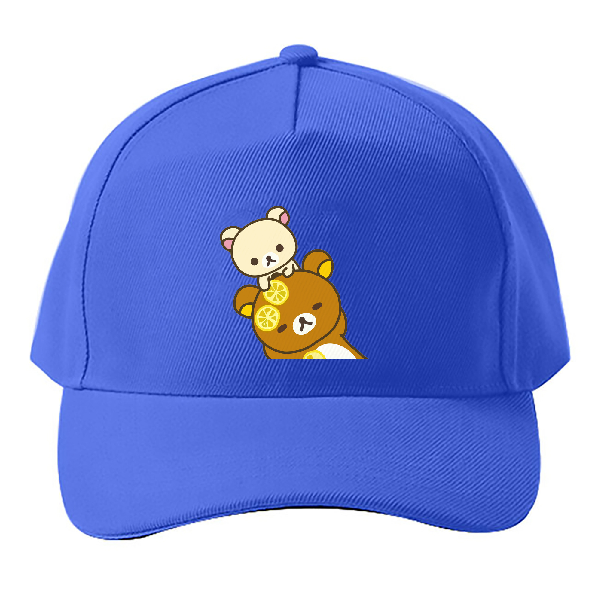 （画像用） リラックマ リラックマ キイロイトリ Rilakkuma Korilakkuma Kiiroitori ベースボールキャップ 綿100％ 男女兼用 帽子 スポーツ